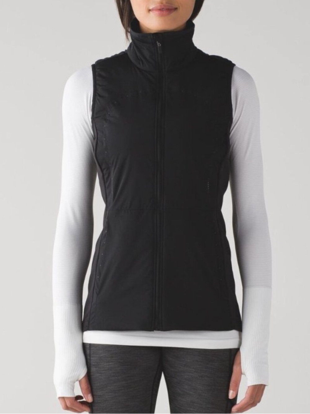 Lululemon Run For Cold Black Vest